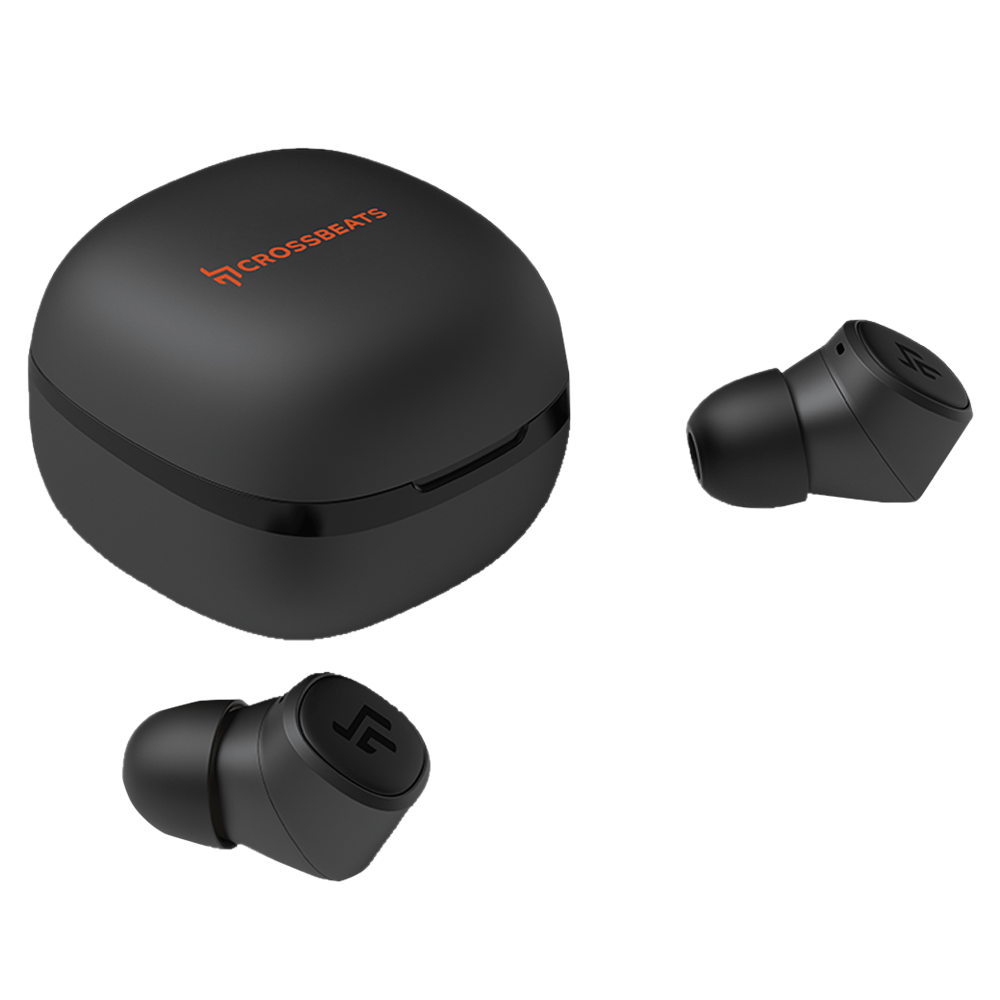 Buy CROSSBEATS Urban CB URBAN BLK TWS Earbuds with Passive Noise